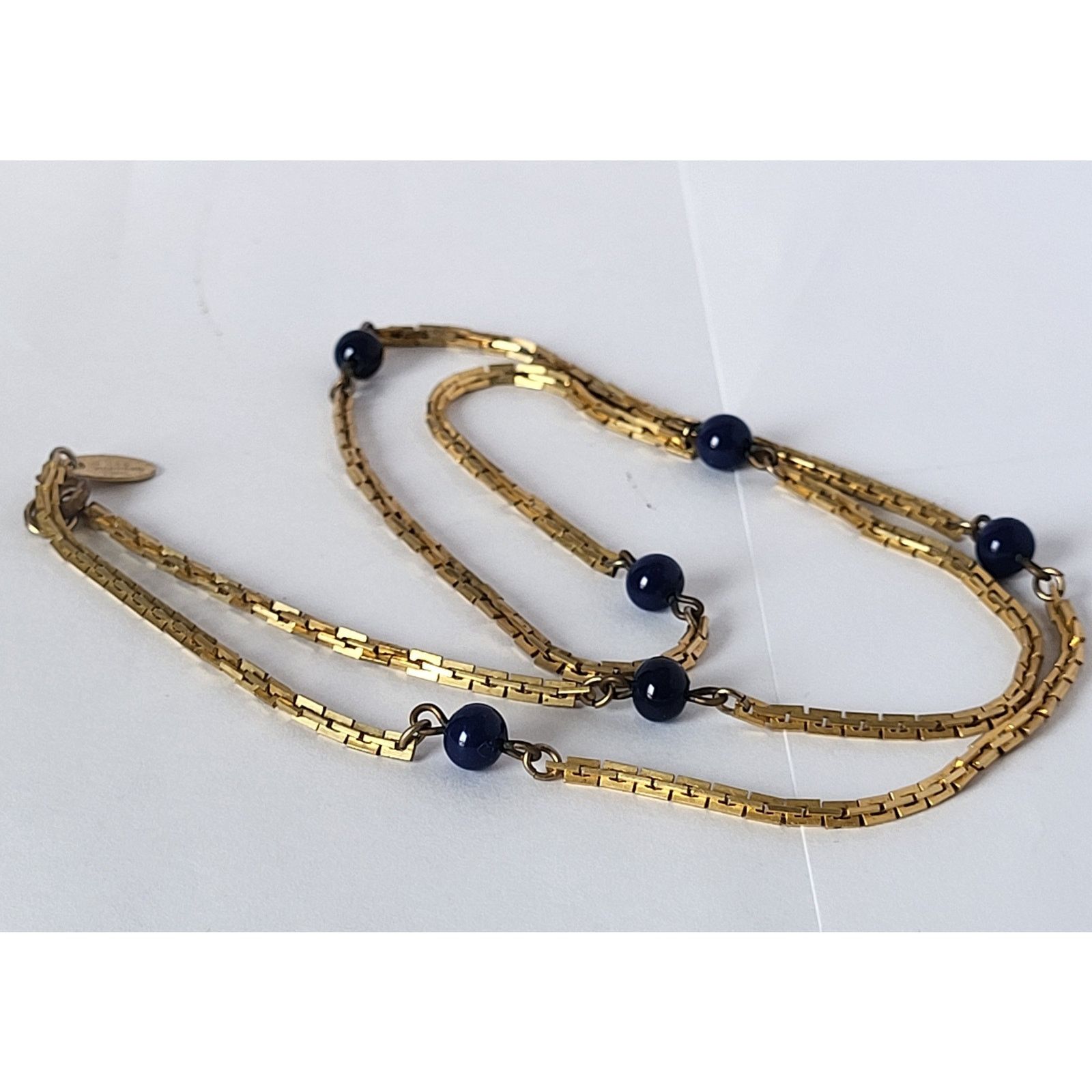 & Other Stories Vintage Designer Find: Les Bernard Inc. 24" Beaded Necklace Size ONE SIZE - 7 Thumbnail