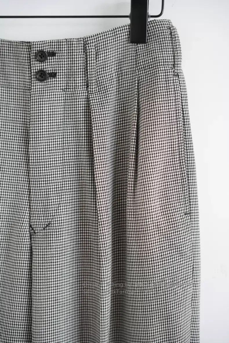 Yohji Yamamoto Yohji Yamamoto size s 90s houndstooth wool trousers Size US 28 / EU 44 - 4 Thumbnail