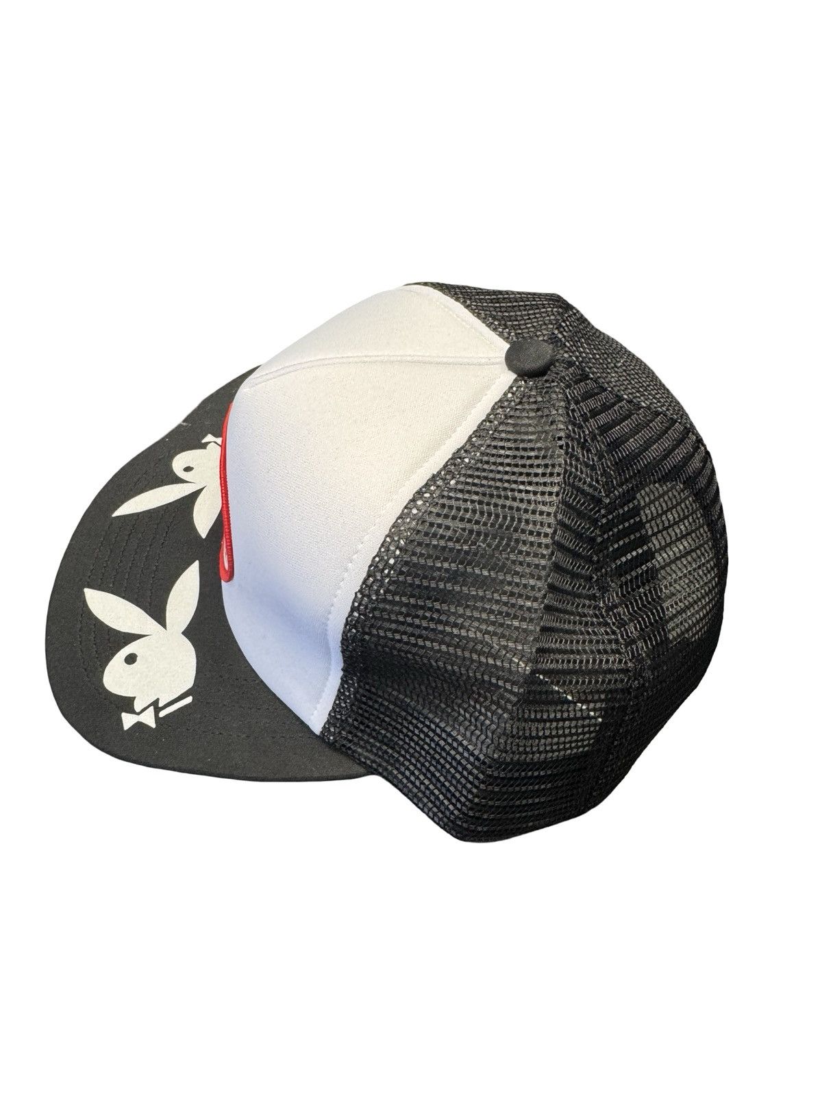 Playboy × Supreme Supreme Authorized Dealer Mesh Trucker Hat Black Snapback! Size ONE SIZE - 3 Thumbnail