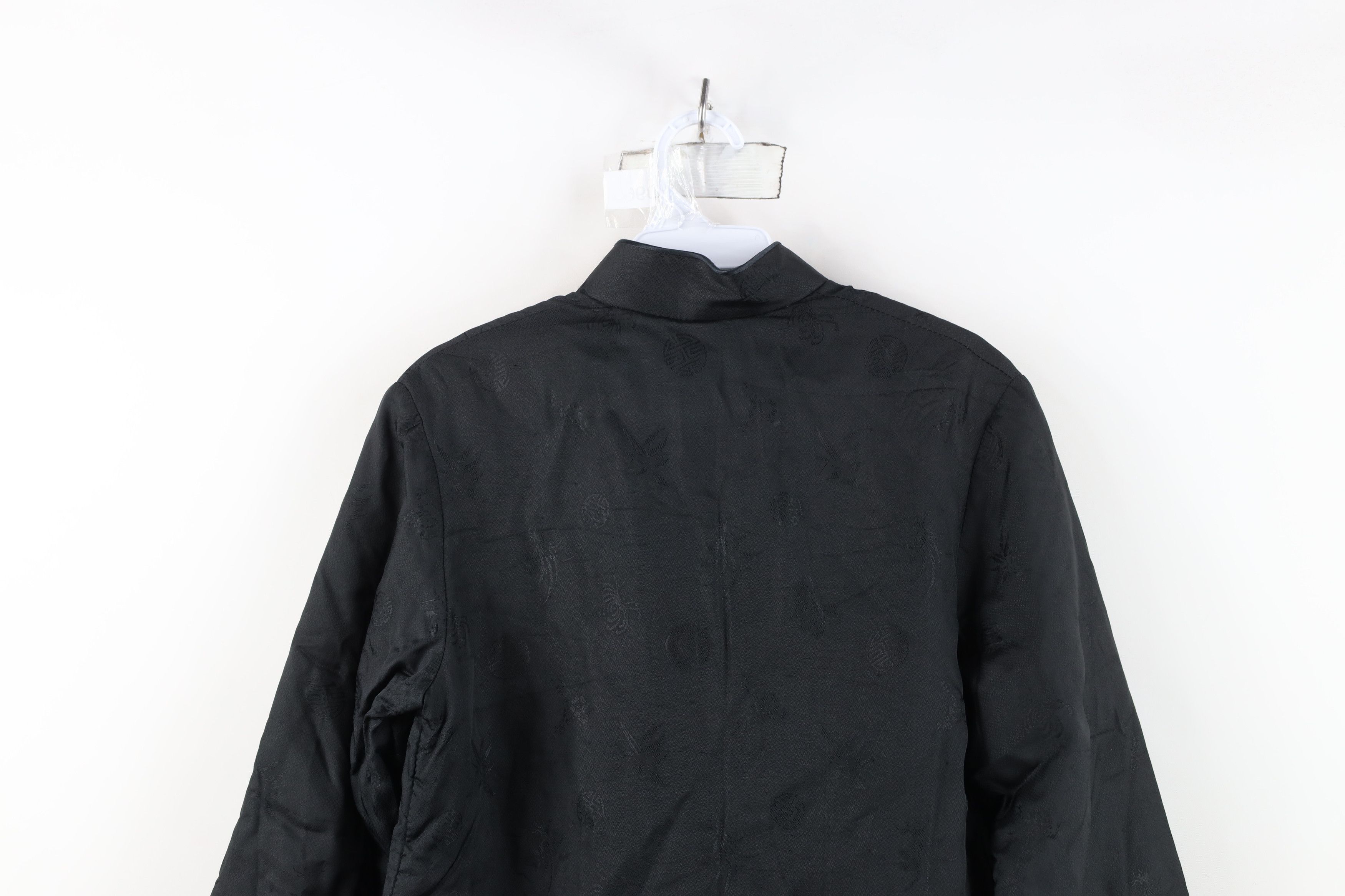 Vintage Vintage 40s 50s Chinese Oriental Satin Quilted Kimono Jacket Size S / US 4 / IT 40 - 14 Thumbnail