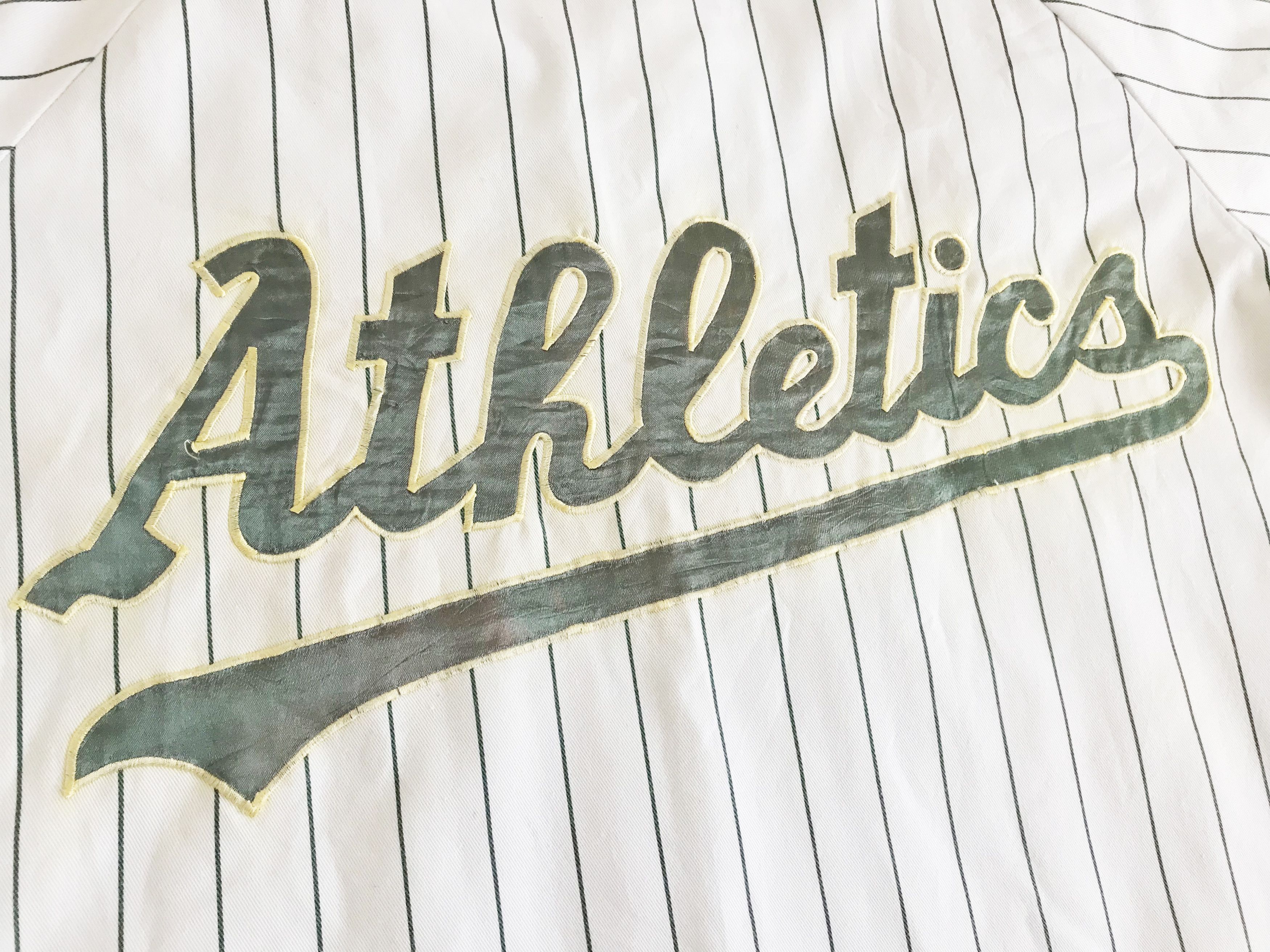 Starter RARE Vintage 90s Starter Oakland Athletics Jersey 2pac Tupac Size US L / EU 52-54 / 3 - 5 Thumbnail