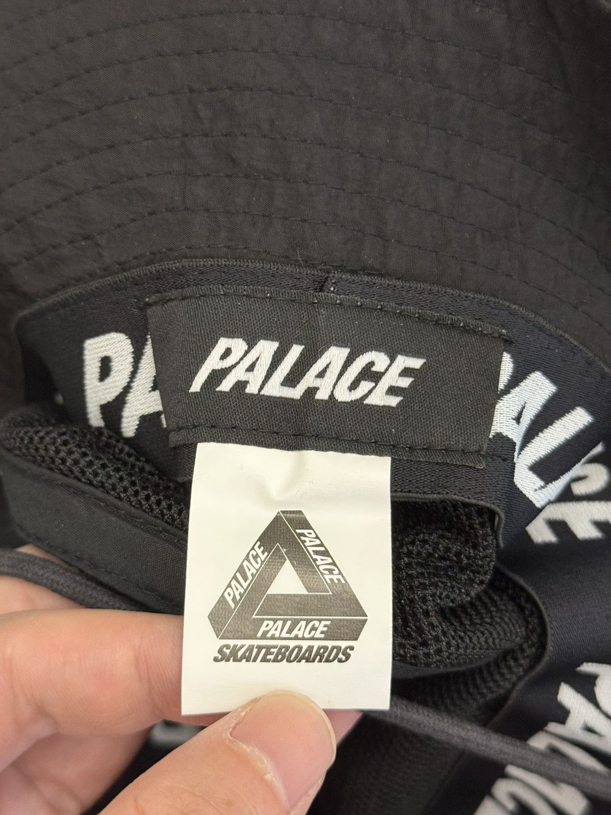 Palace Supreme Storm shell bucket Black hat crusher Size ONE SIZE - 3 Thumbnail