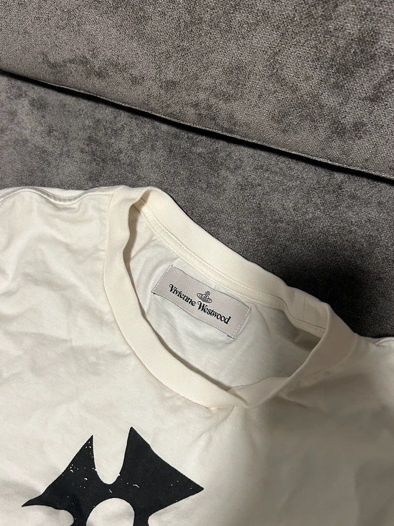 Vivienne Westwood Vivienne Westwood White short-sleeved T-shirt Size M / US 6-8 / IT 42-44 - 2 Thumbnail