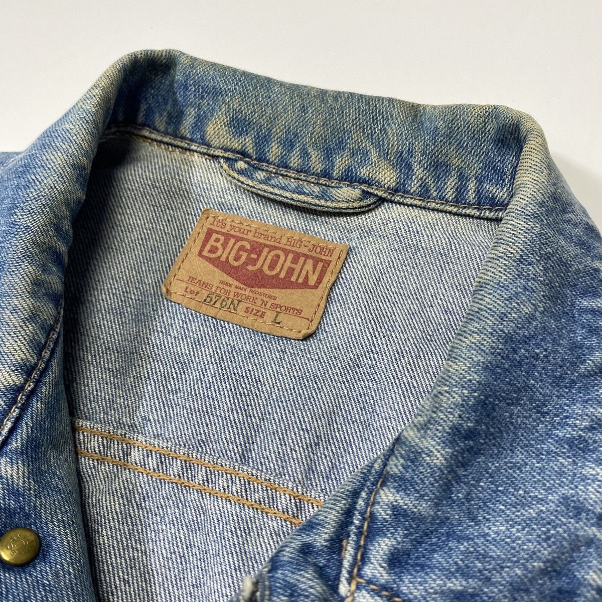 Other Vintage80-90 s Big John Trucker Jacket Size US S / EU 44-46 / 1 - 4 Thumbnail