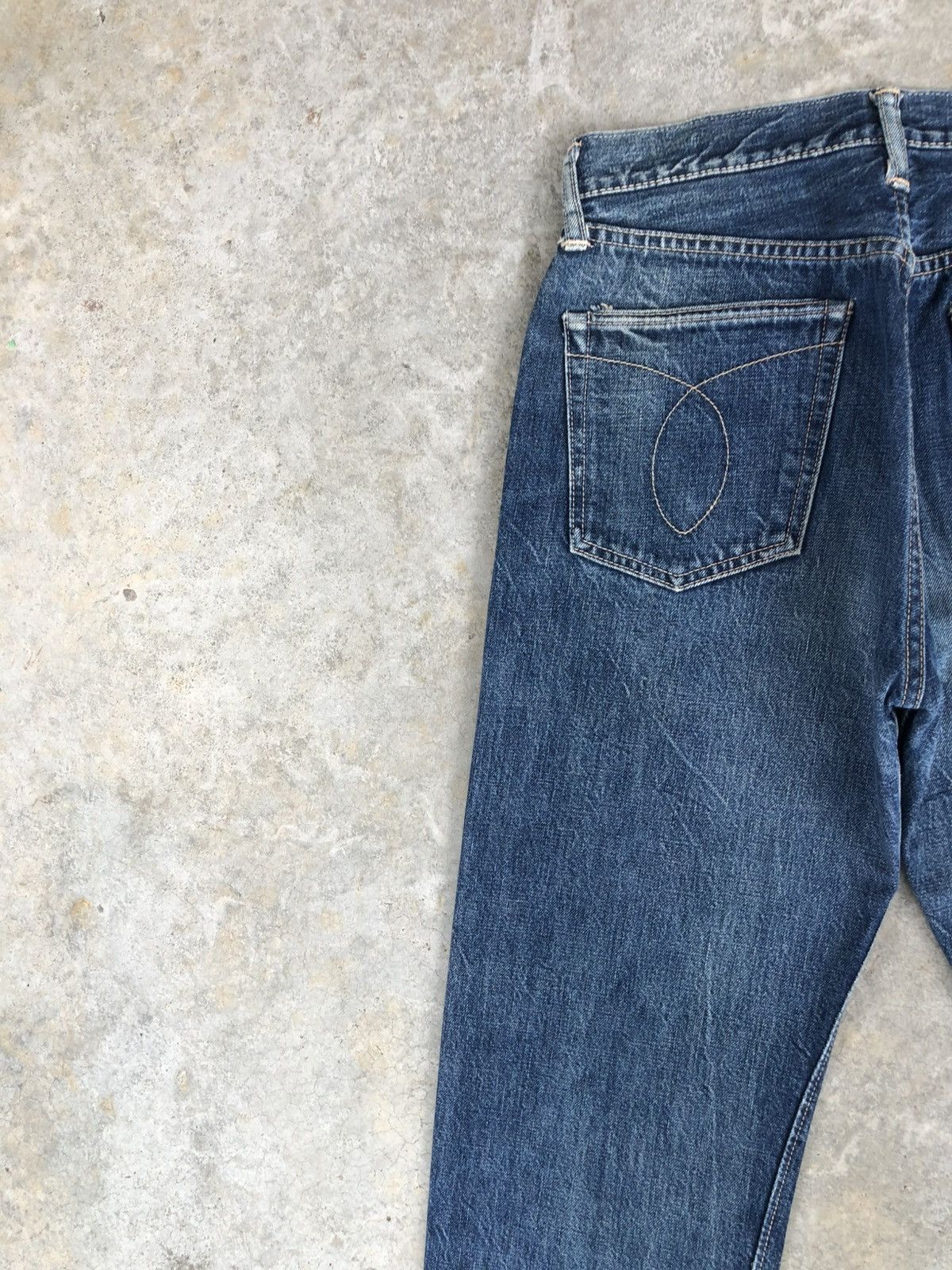 Warehouse & Co. Japanese Warehouse Duck Digger Selvedge Denim Diatressed Size US 28 / EU 44 - 9 Thumbnail