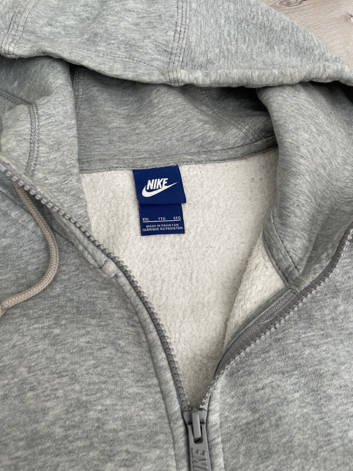 20471120 × Nike Vintage Nike Zip Hoodie Swoosh Blue Tag Casual Hypebeast Y2k Size US XXL / EU 58 / 5 - 6 Thumbnail