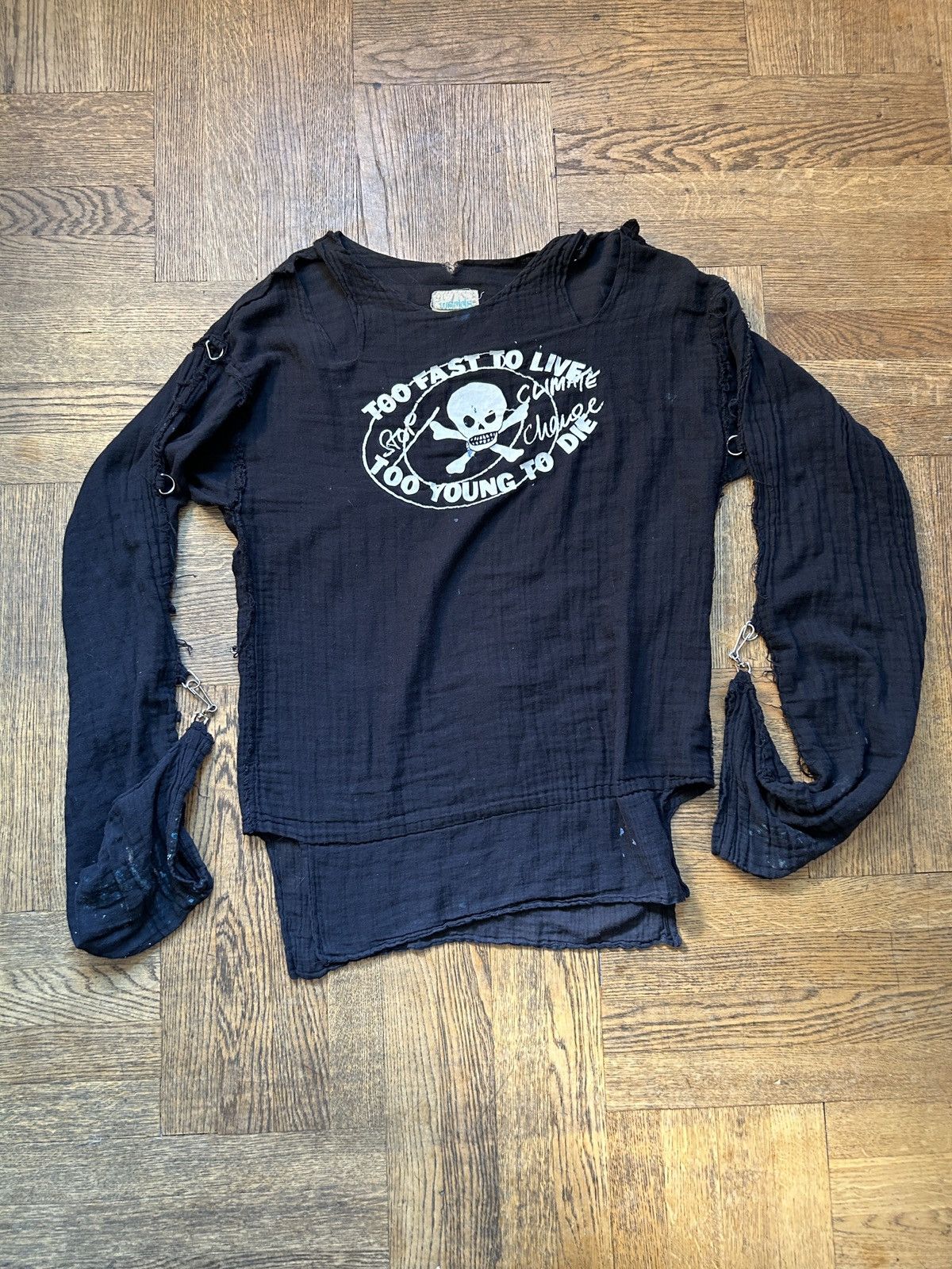 Iconic Too Fast to Live Muslin Shirt