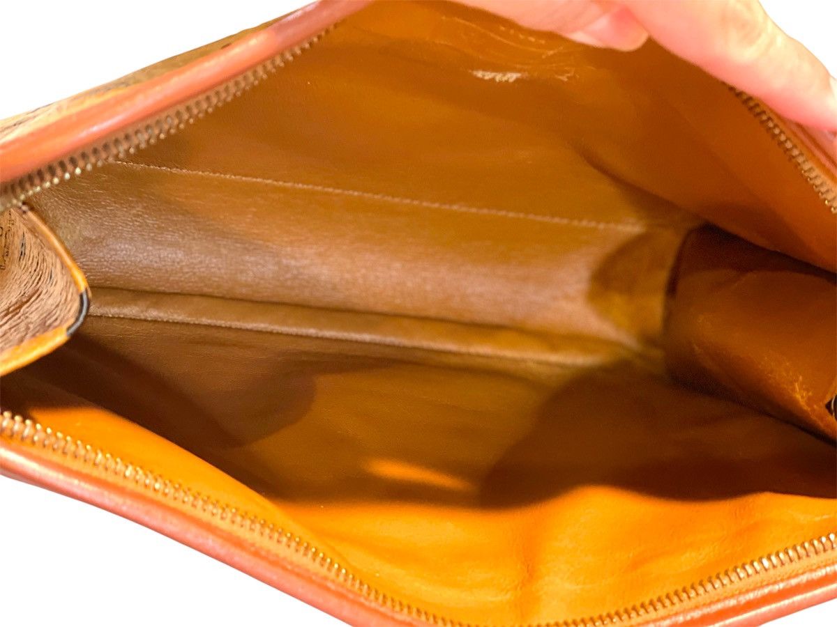 MCM MCM Monogram Visetos Leather Travel Pouch Bag Size ONE SIZE - 7 Thumbnail