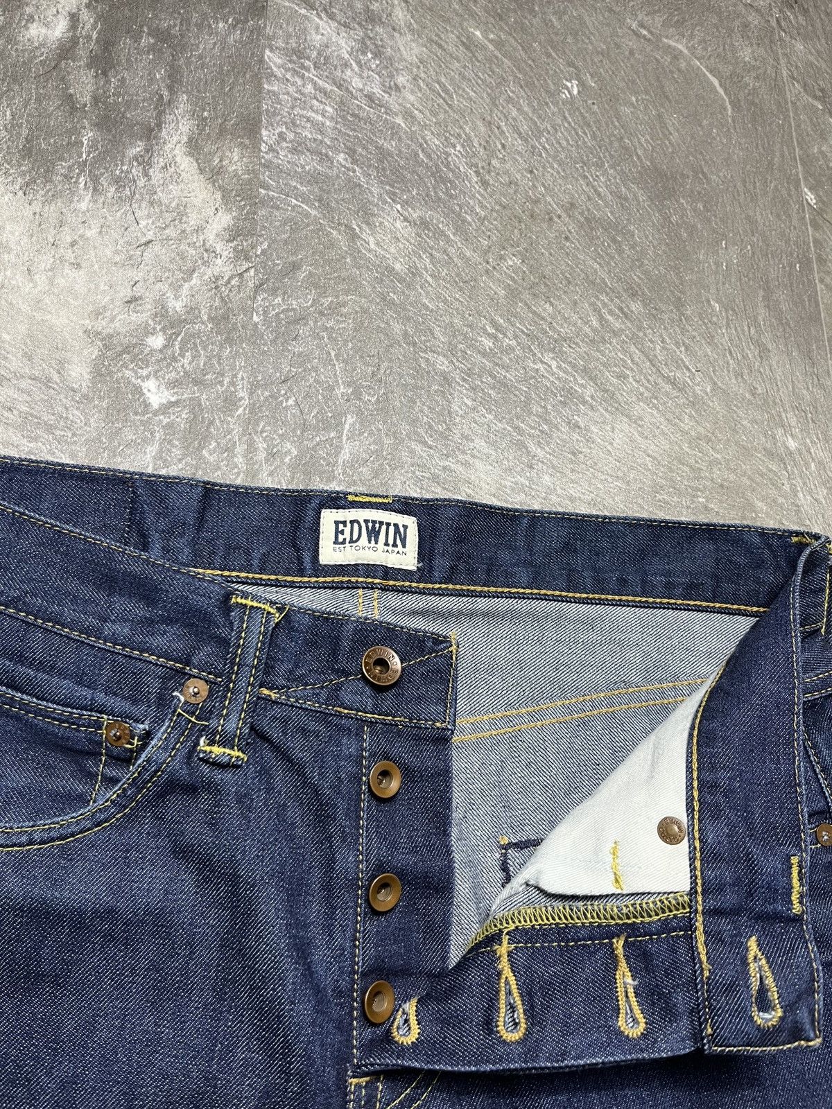 Edwin Edwin Vintage made in Japan Denim Jeans Size US 31 - 7 Thumbnail