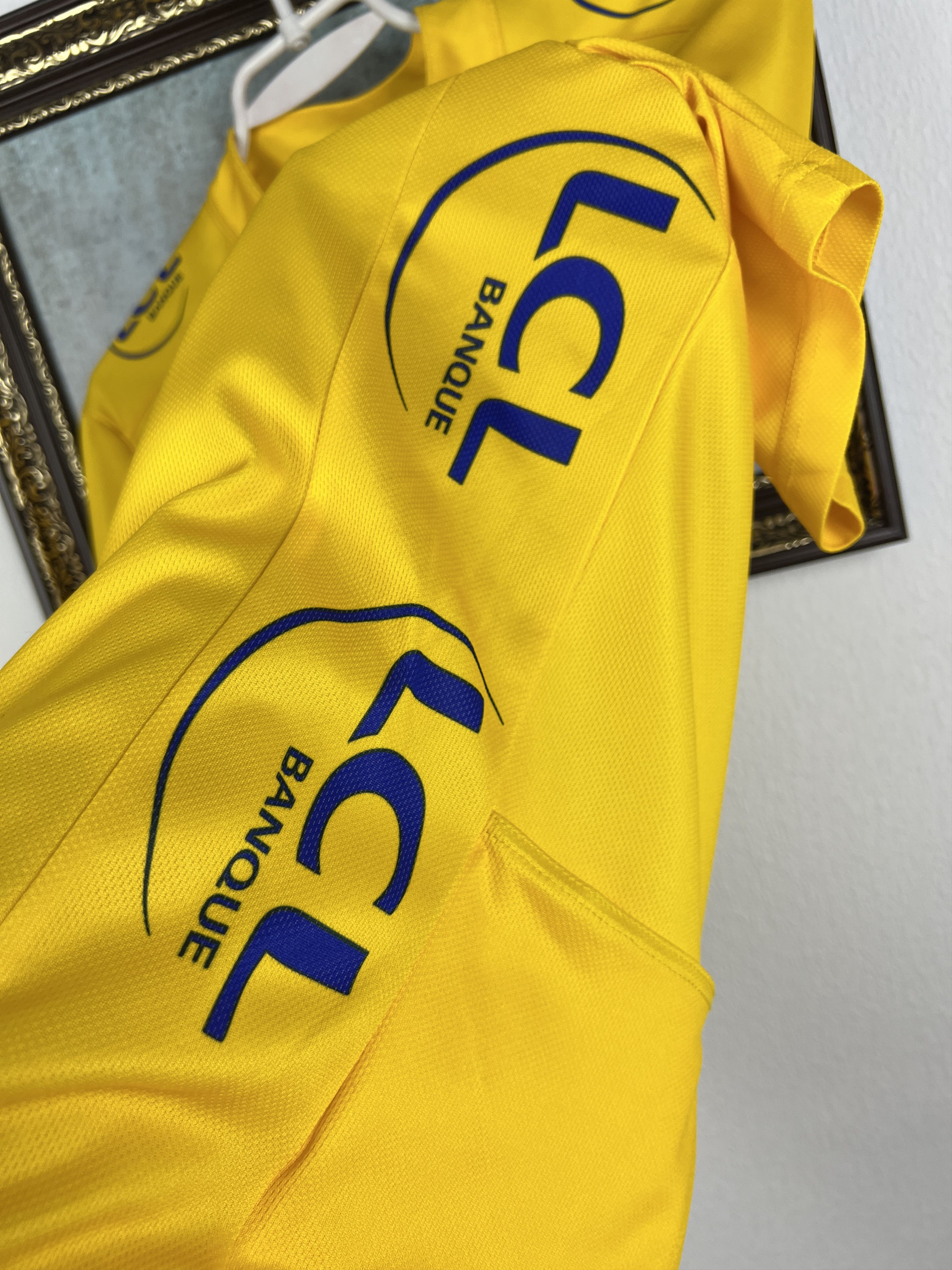 Nike LCL Banque Cycling Shirt Le Tour de France Jersey Rare Size US M / EU 48-50 / 2 - 6 Thumbnail