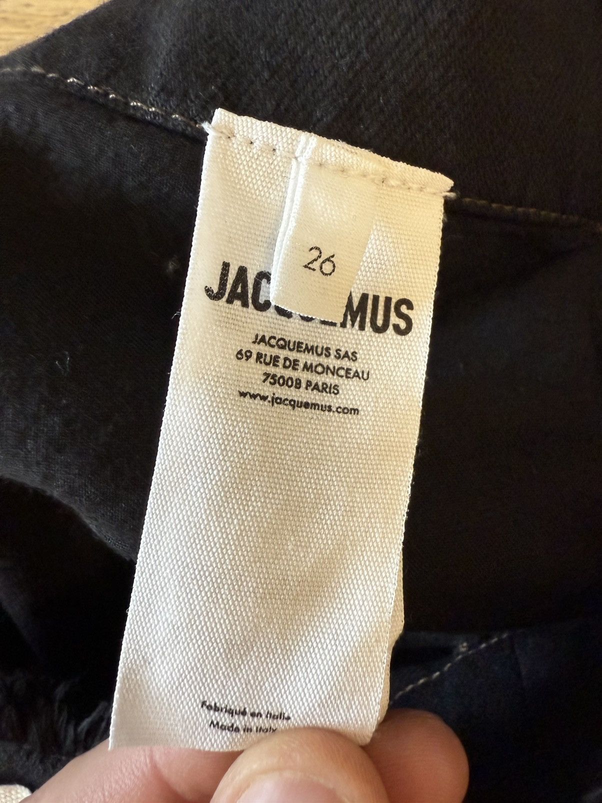 Jacquemus Jacquemus denim jeans / RRP.450€ Size 26" / US 2 / IT 38 - 11 Thumbnail