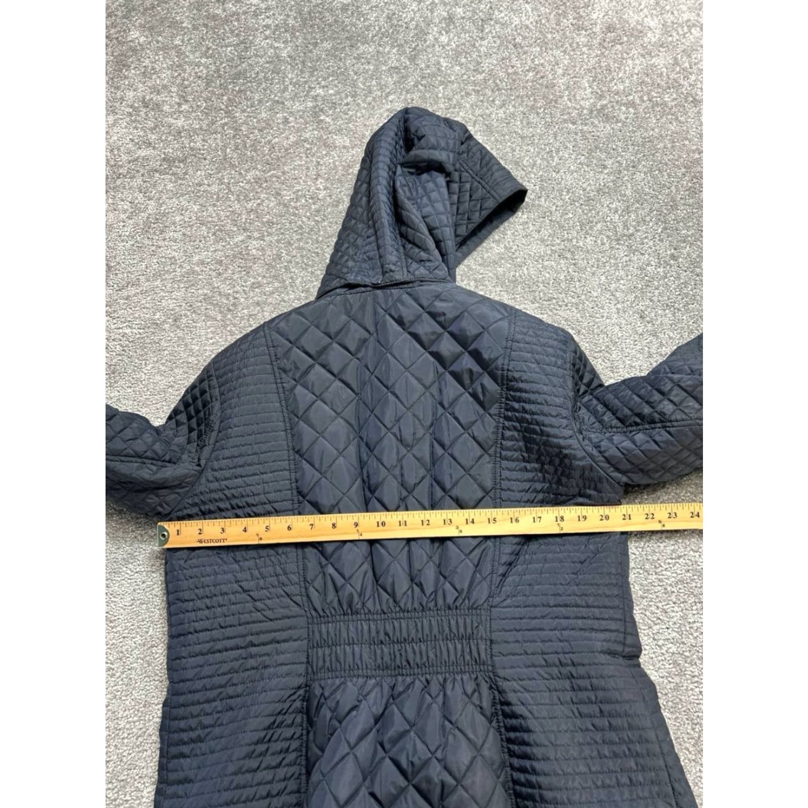 Calvin Klein Calvin Klein Womens Quilted Coat XL Black Hooded Insulated Weatherproof Winter Size XL / US 12-14 / IT 48-50 - 7 Thumbnail