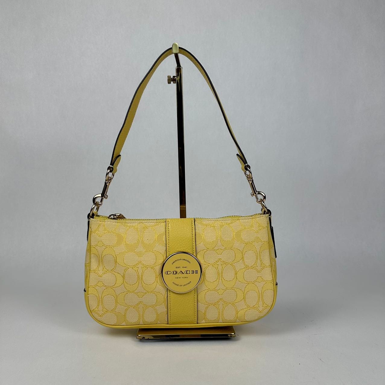 Coach COACH C8306 Lonnie Baguette In Signature Jacquard Size ONE SIZE - 9 Thumbnail
