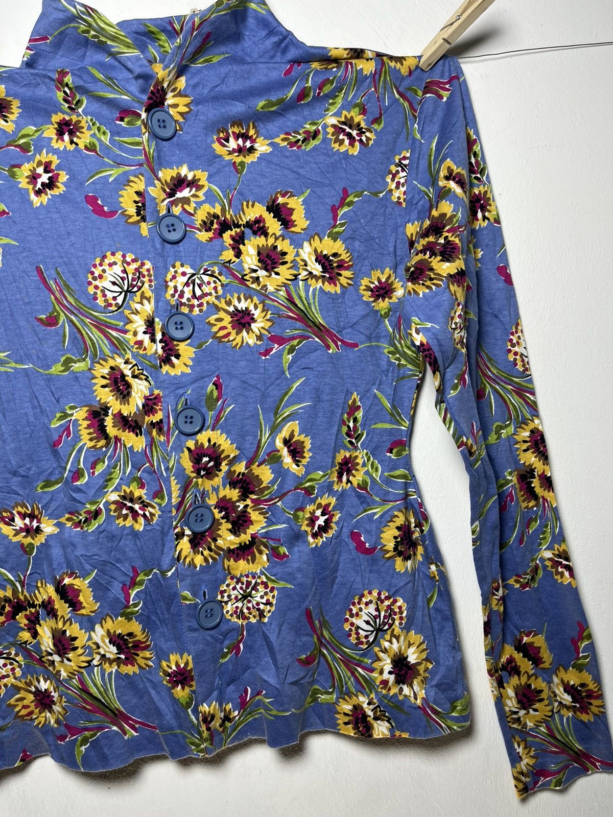 Designer Vintage NORMA KAMALI Button Up Size M / US 6-8 / IT 42-44 - 4 Thumbnail