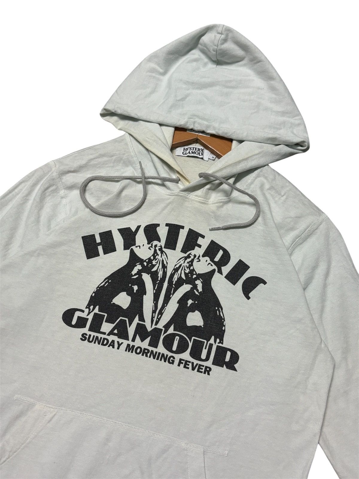 Hysteric Glamour 🔥RARE🔥HYSTERIC GLAMOUR “SUNDAY MORNING FEVER” HOODIE TEE💥 Size US M / EU 48-50 / 2 - 5 Thumbnail
