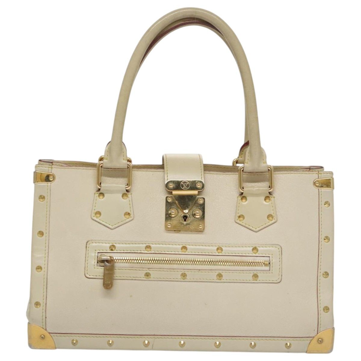 Louis Vuitton Fabuleux Beige Leather Handbag (Pre-Owned) Size ONE SIZE - 1 Thumbnail