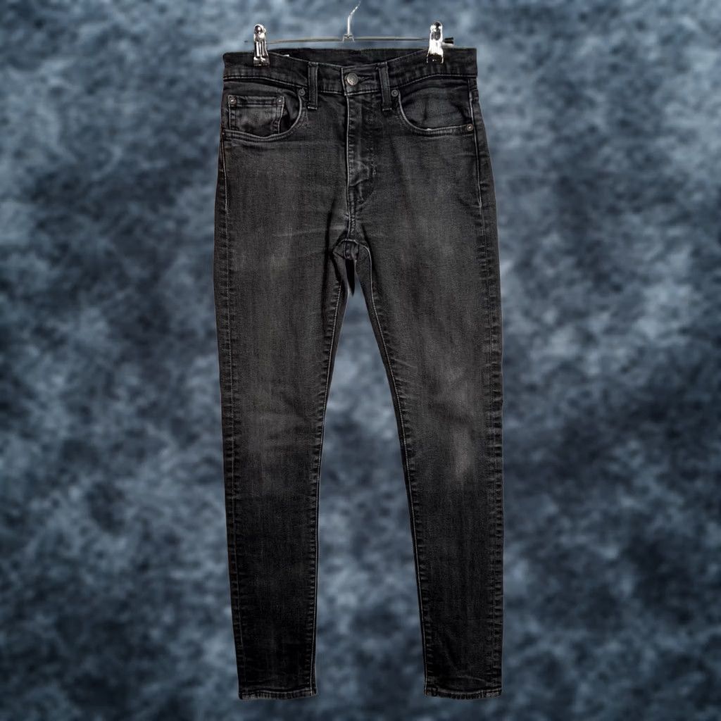Levi's Levis 512 Jeans Mens Size 31 x 32 Skinny Taper Black Denim Size US 31 - 1 Thumbnail