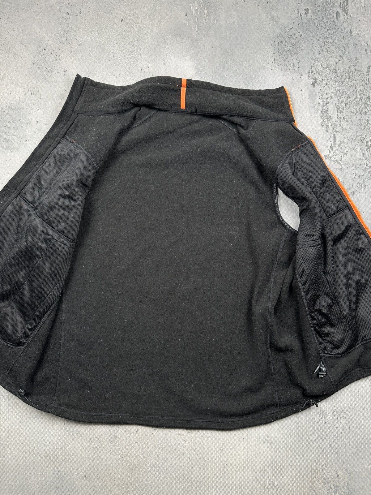 Polo Ralph Lauren RLX Ralph Lauren Fleece Vest Black Orange Zip Tech Outdoor Size US XXL / EU 58 / 5 - 10 Thumbnail