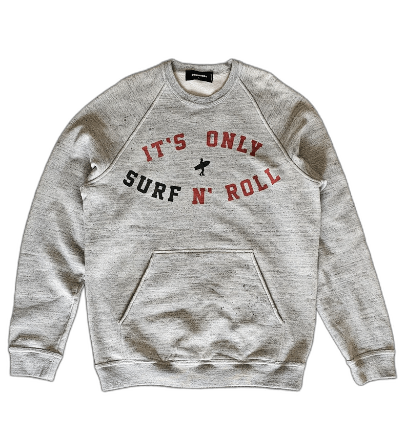Dsquared2 Dsquared2 Men's Sweatshirt with Surf N' Roll Size US L / EU 52-54 / 3 - 1 Thumbnail