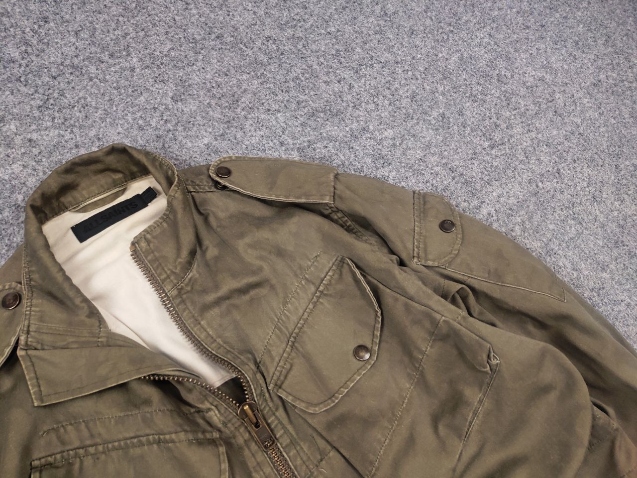 Allsaints Allsaints Spitalfields Vintage military bomber Pocket Jacket Size US M / EU 48-50 / 2 - 5 Thumbnail