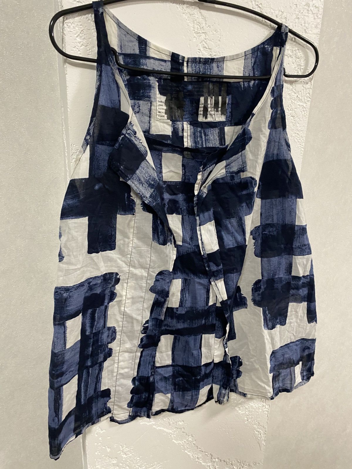 Rundholz Rundholz Black Label Martinique Print Tank Top Blouse Size M / US 6-8 / IT 42-44 - 3 Thumbnail