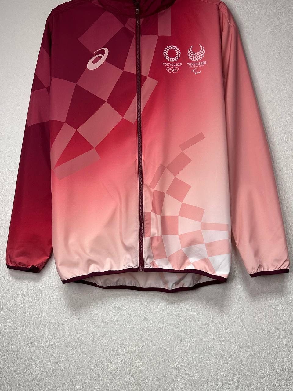 Asics Asics Tokyo 2020 Olympic Official Track Jacket Windbreaker Size US XL / EU 56 / 4 - 2 Thumbnail