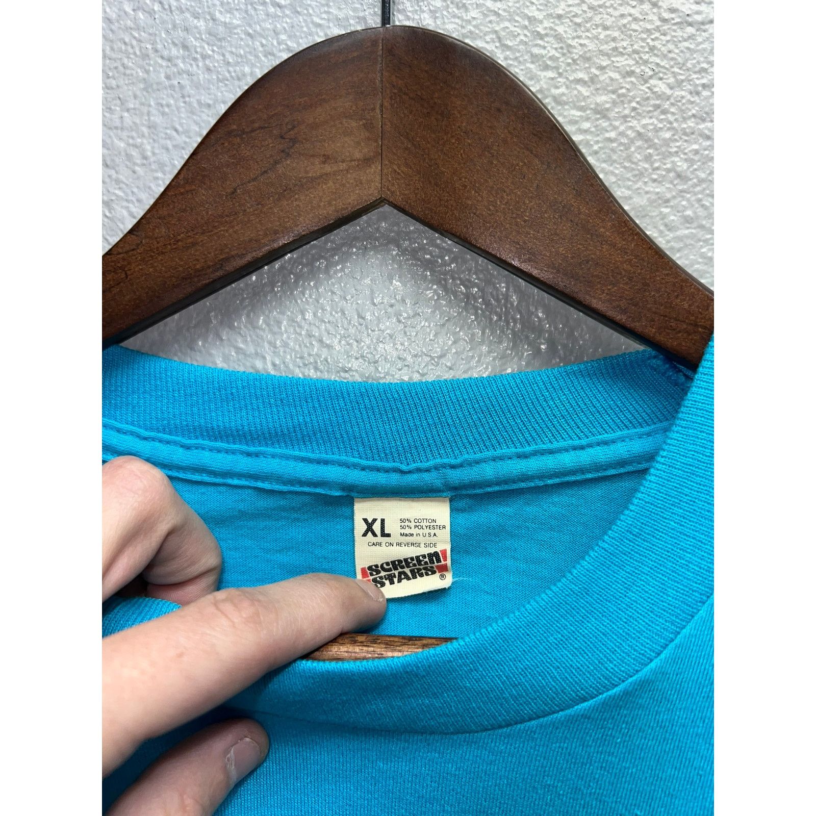 Vintage Vintage The Wave Of The Future Shirt Graphic Tee VTG 90s L Size US L / EU 52-54 / 3 - 7 Thumbnail