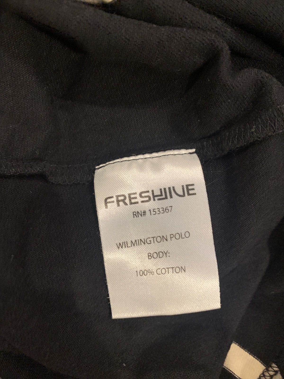 Freshjive Freshjive Wilmington Polo Black - Black Size US M / EU 48-50 / 2 - 3 Thumbnail