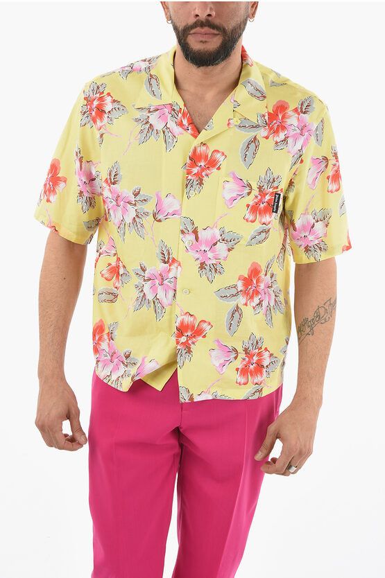 Palm Angels o1y0325 Patterned Shirt in Multicolor Size US S / EU 44-46 / 1 - 1 Thumbnail