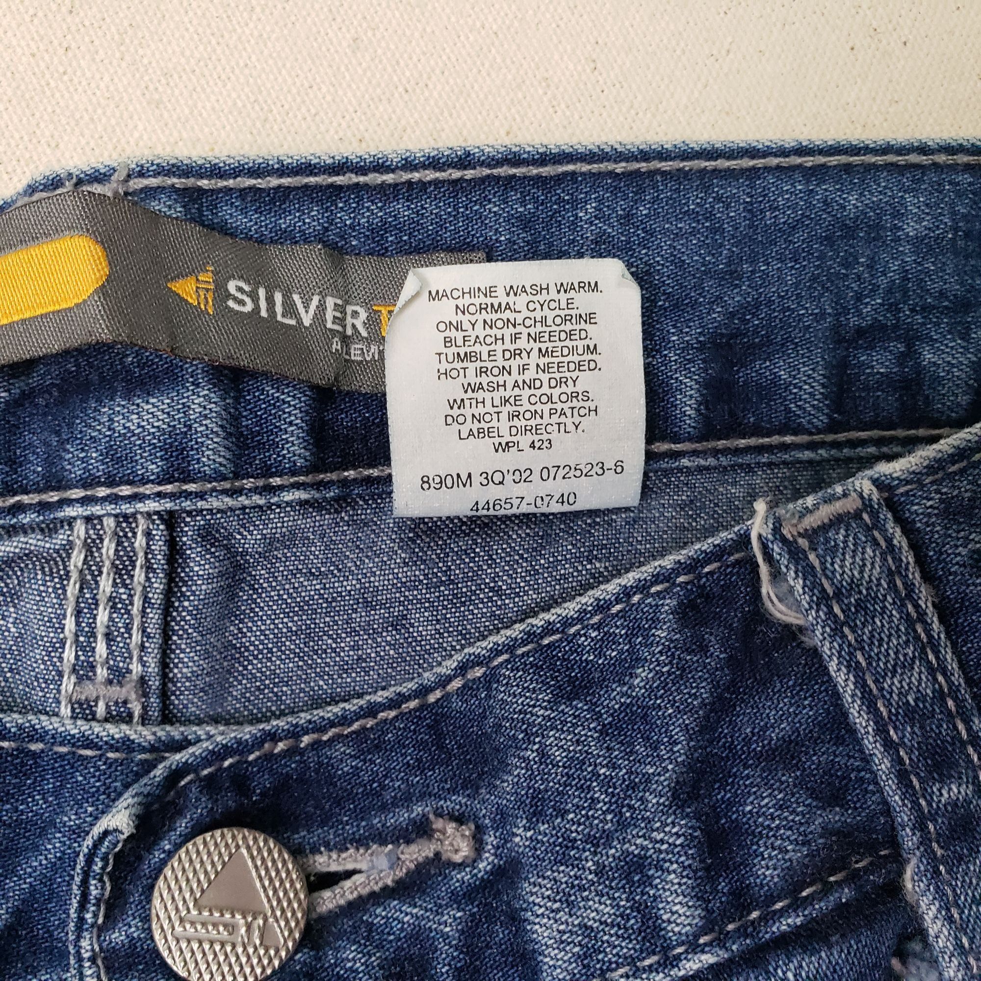 Levi's Levi's Silver Tab Men's Carpenter Fit Wide Leg Jeans 34/34 Size US 34 / EU 50 - 8 Thumbnail