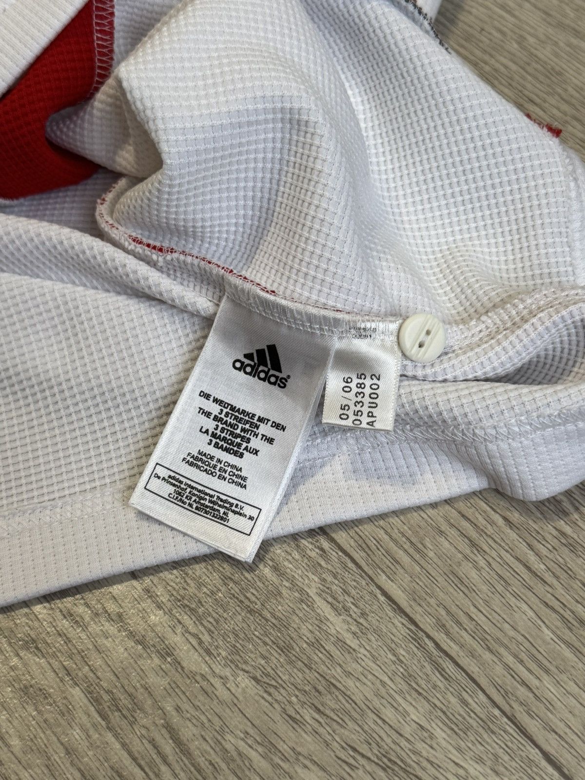 Adidas 🔷Vintage Adidas Liverpool Carlsberg 2006/07 Polo Shirt🔷 Size US L / EU 52-54 / 3 - 6 Thumbnail