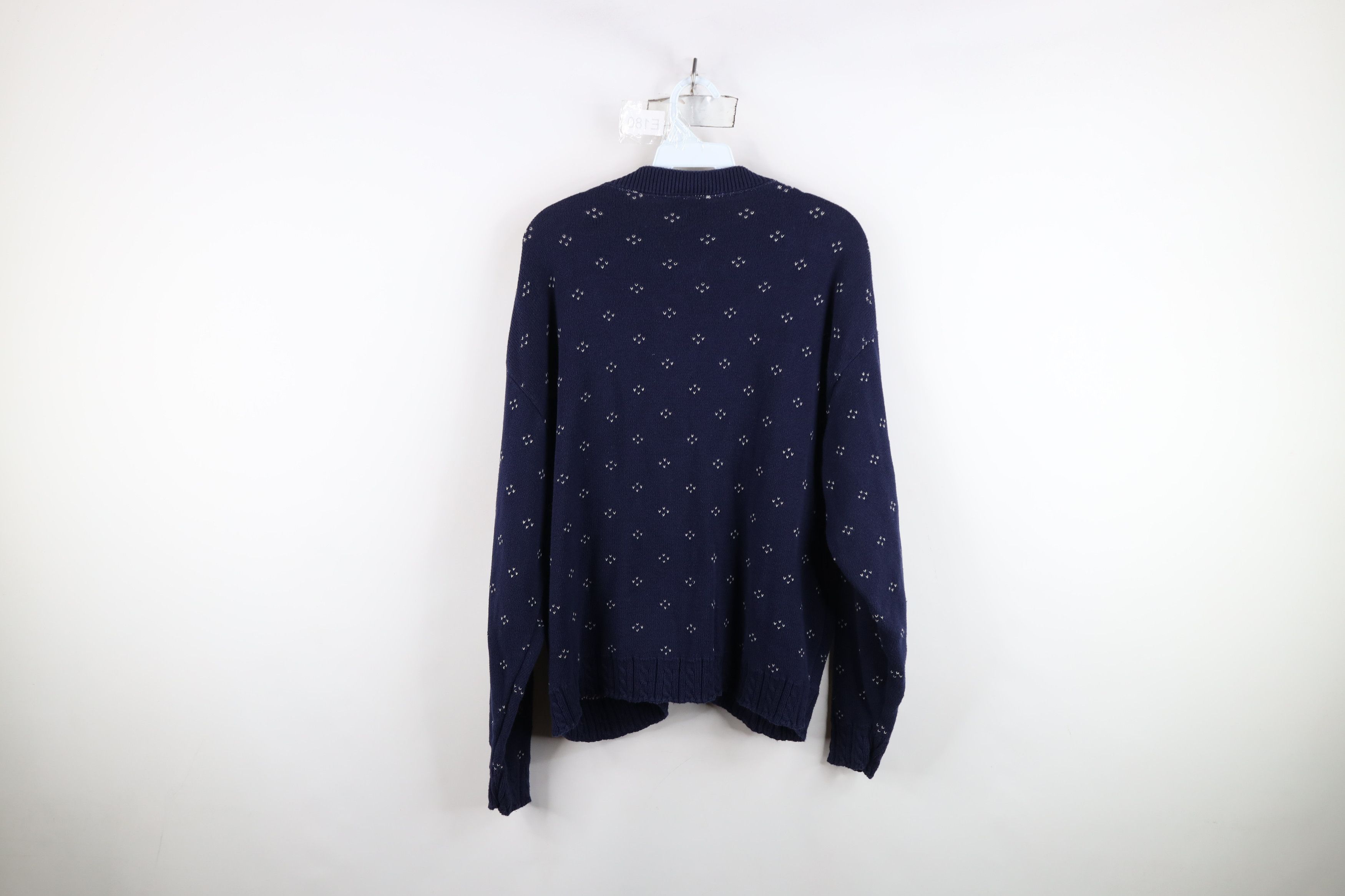 Vintage Vintage 90s Streetwear Cable Knit Button Cardigan Sweater Size XL / US 12-14 / IT 48-50 - 11 Thumbnail