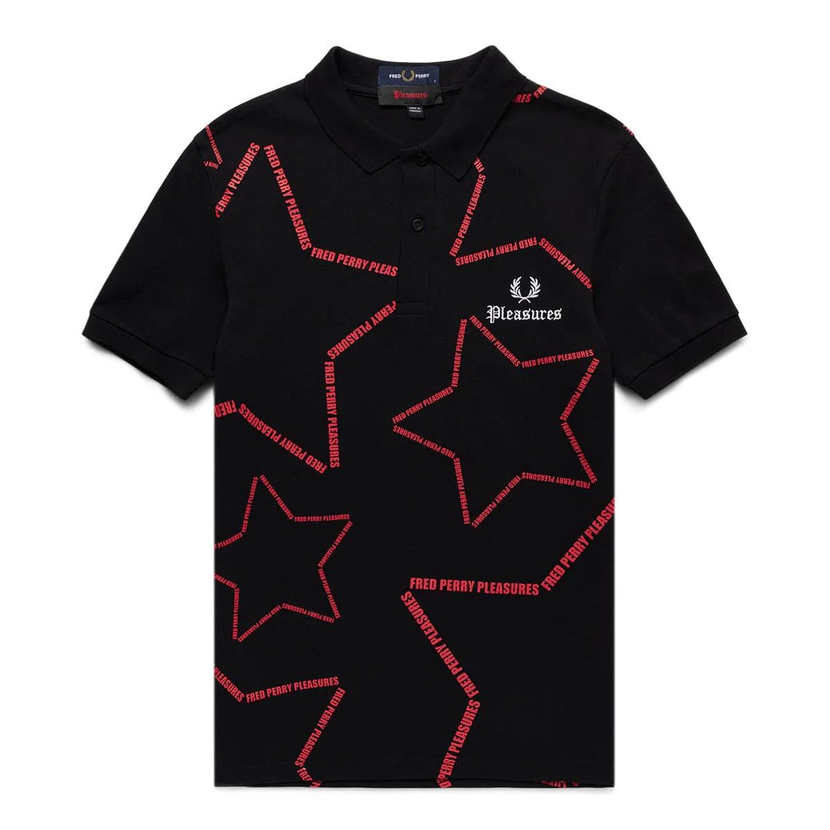 Pleasures x Fred Perry Star Print Shirt