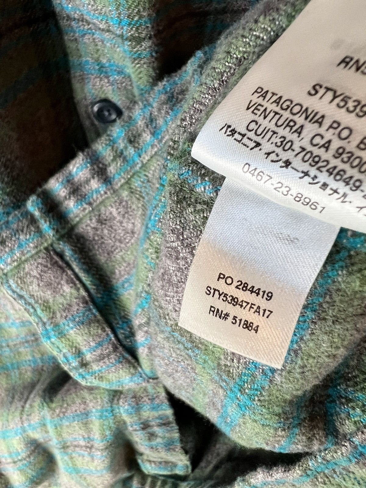 Patagonia Patagonia flannel button up shirt Size US S / EU 44-46 / 1 - 5 Thumbnail