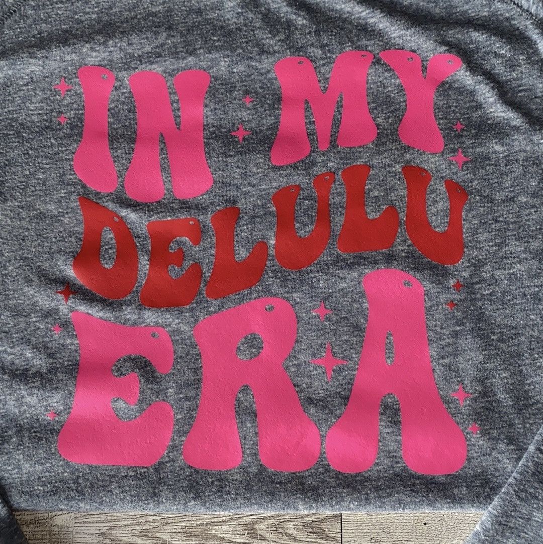 Artisan Outfitters “In My Delulu Era”, Custom, Upcycled, Long Sleeve Tee Size L / US 10 / IT 46 - 7 Thumbnail