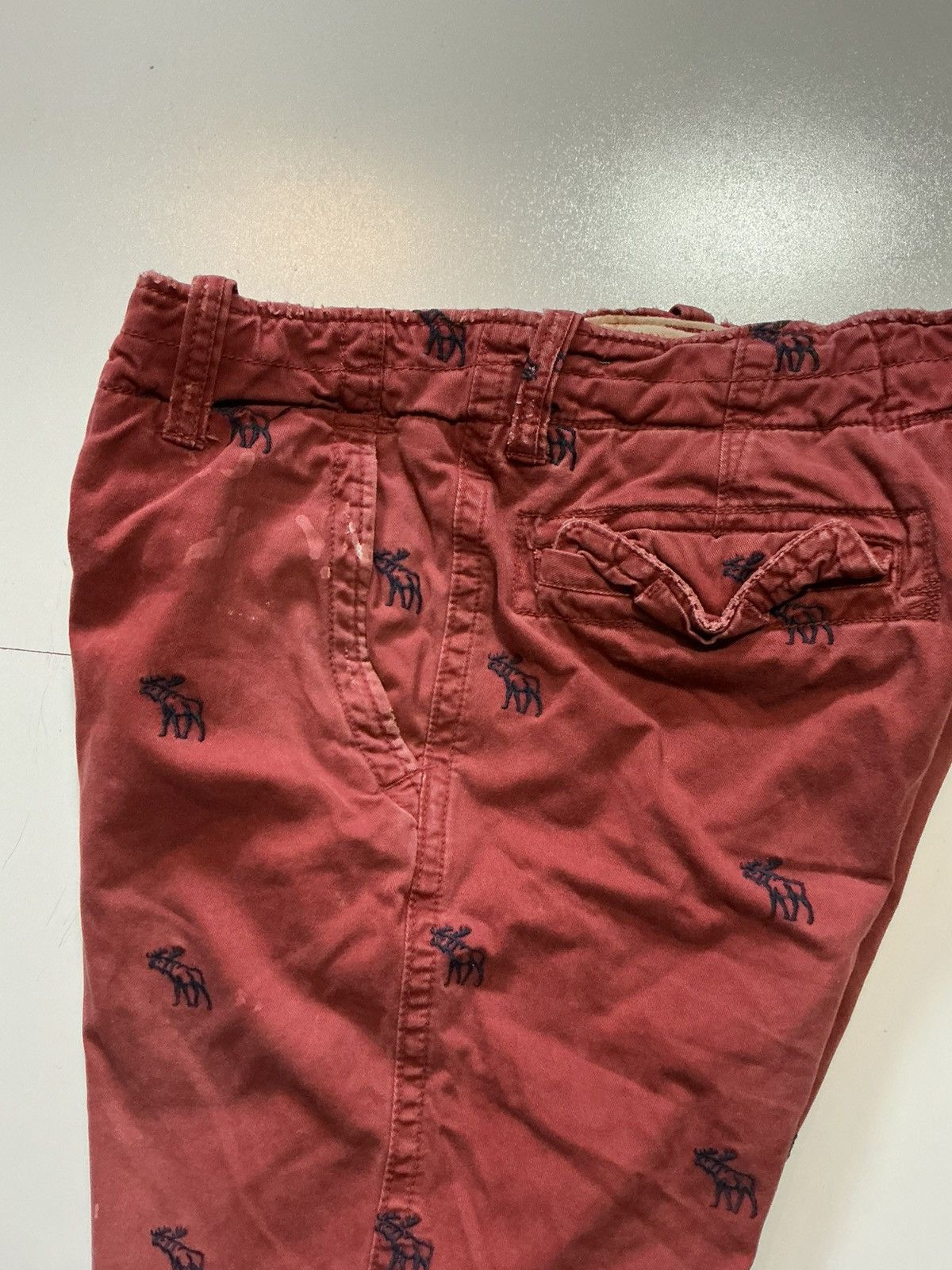 Abercrombie & Fitch Abercrombie & Fitch New York Vintage Y2K Moose Cargo Shorts Size US 30 / EU 46 - 18 Thumbnail