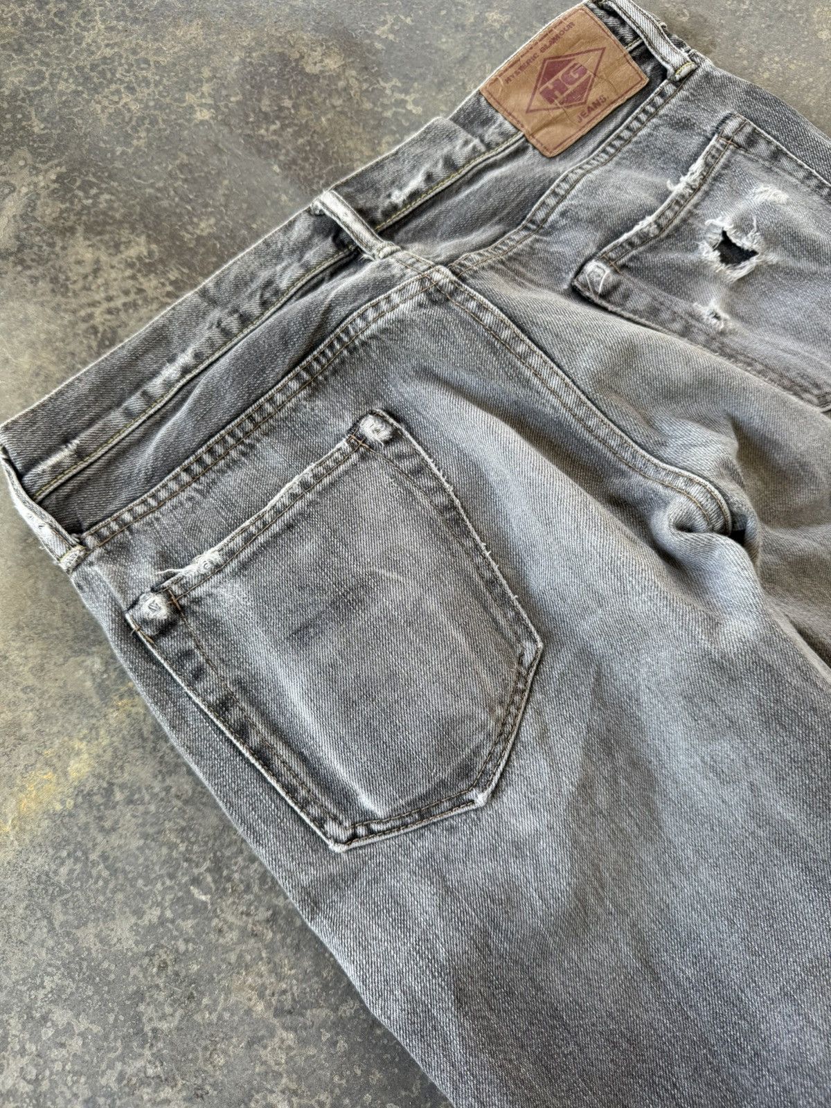 Hysteric Glamour × Japanese Brand Hysteric Glamour Selvedge Distressed Denim Jeans Size US 32 / EU 48 - 10 Thumbnail