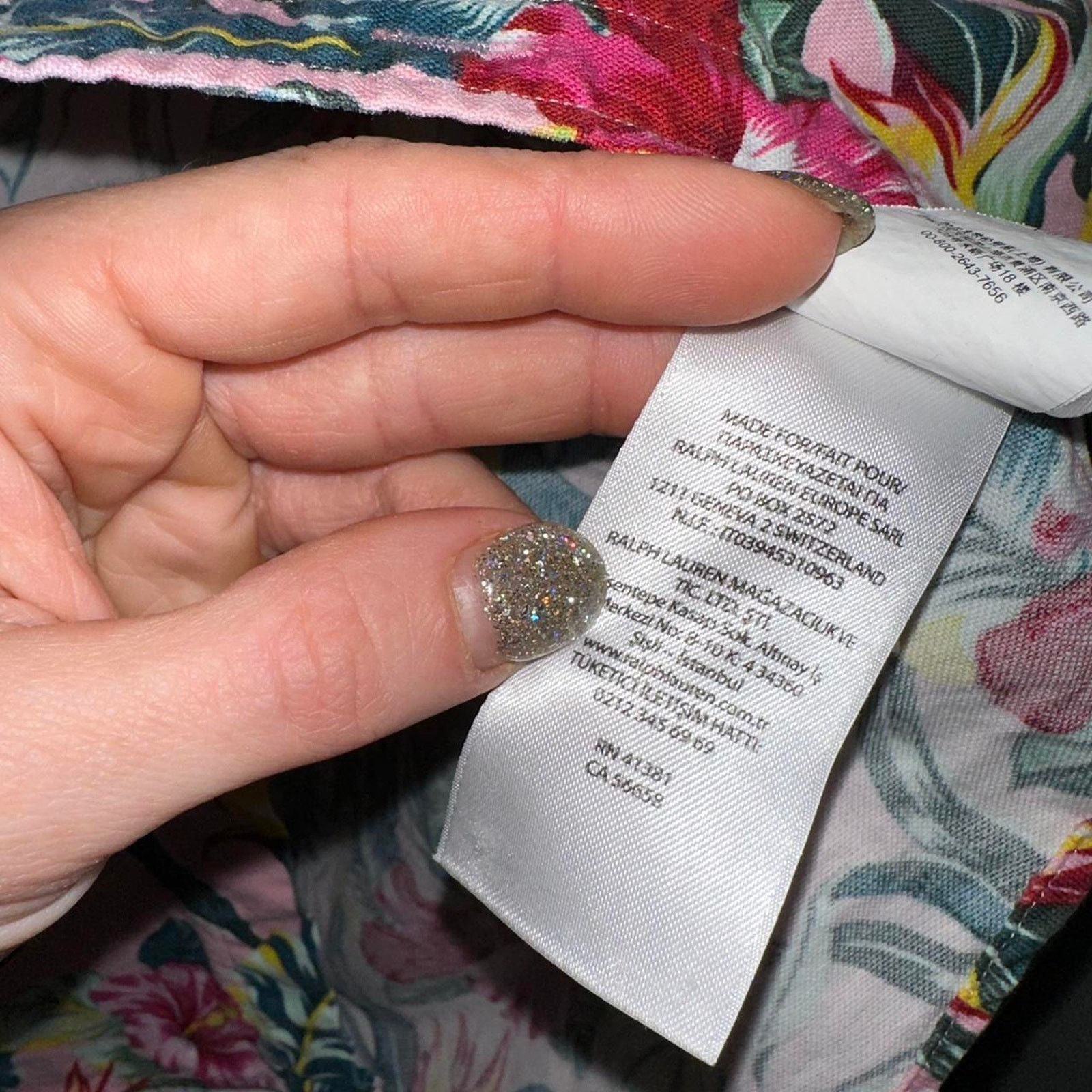 Ralph Lauren Ralph Lauren Floral Hawaiian SS Button Down shirt size L Size US L / EU 52-54 / 3 - 5 Thumbnail