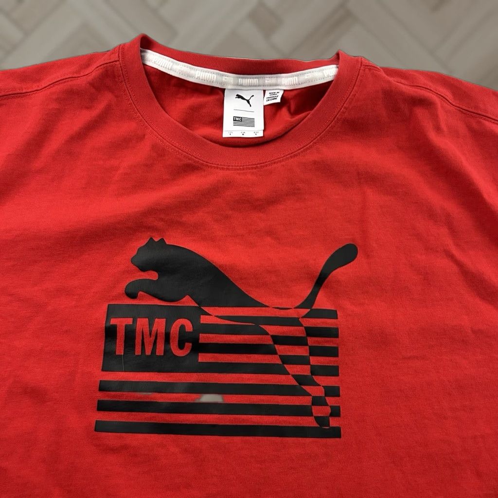 Puma PUMA TMC Nipsey Hussle Short Sleeve T Shirt Men's Large Red Size US L / EU 52-54 / 3 - 1 Thumbnail