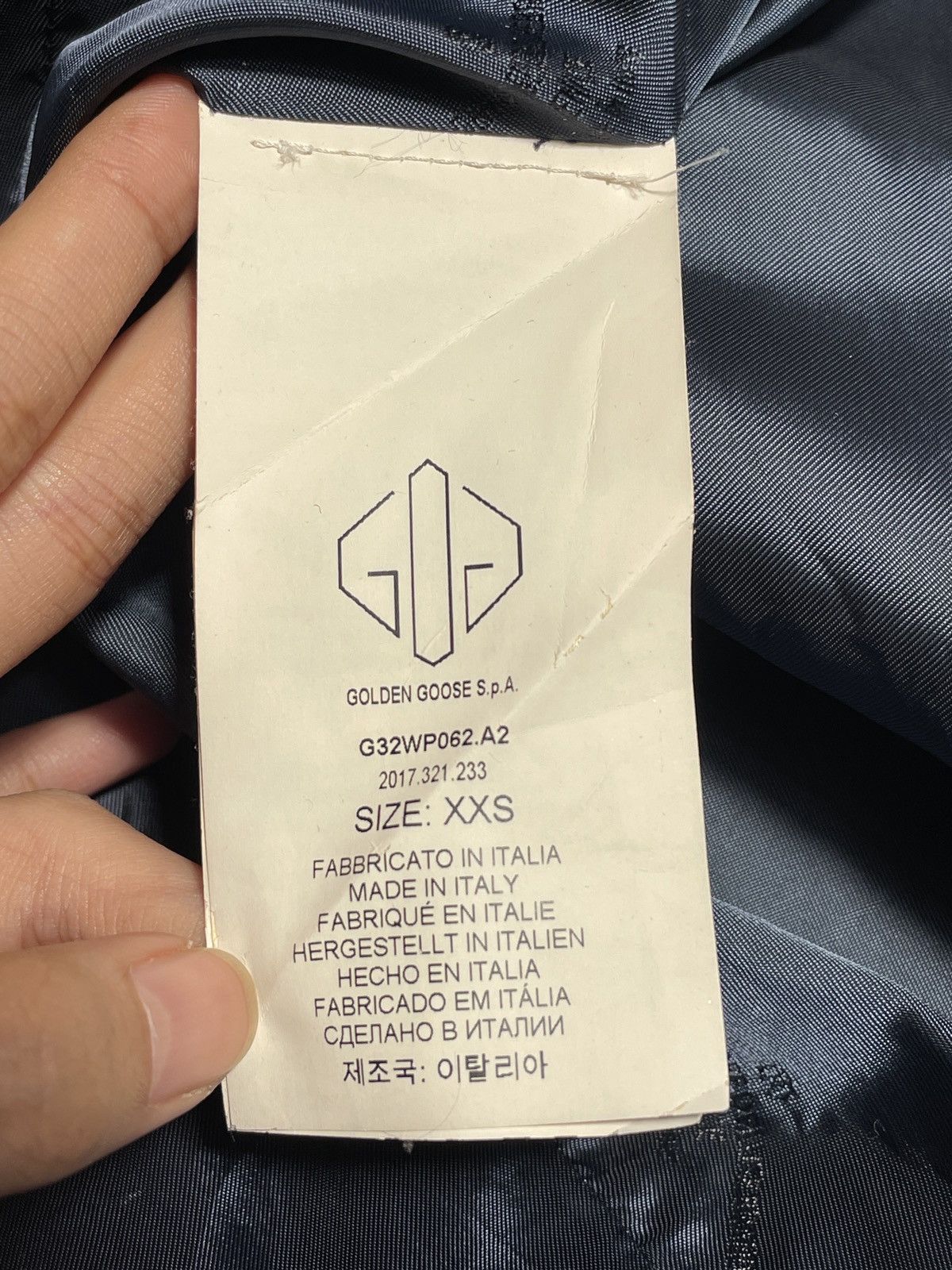 Designer × Golden Goose × Vintage Vintage Brand Golden Goose Jacket 2000s Size US XXS / EU 40 - 10 Thumbnail