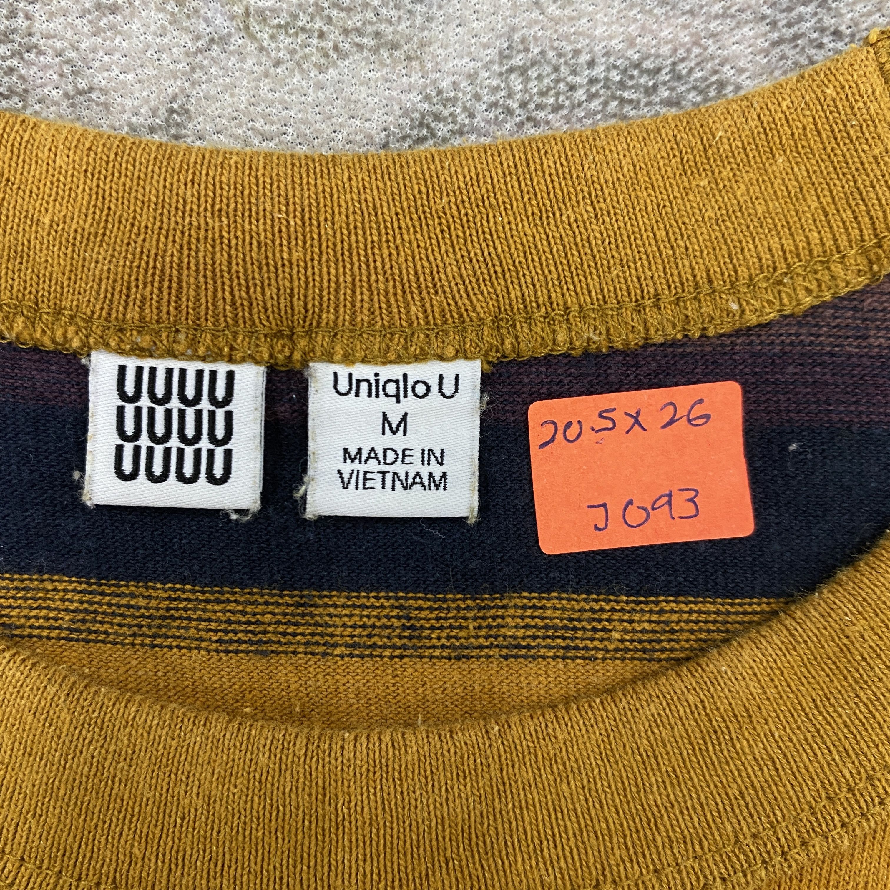 Lemaire Vintage Lemaire Uniqlo Striped t-Shirt - J093 Size US M / EU 48-50 / 2 - 3 Thumbnail