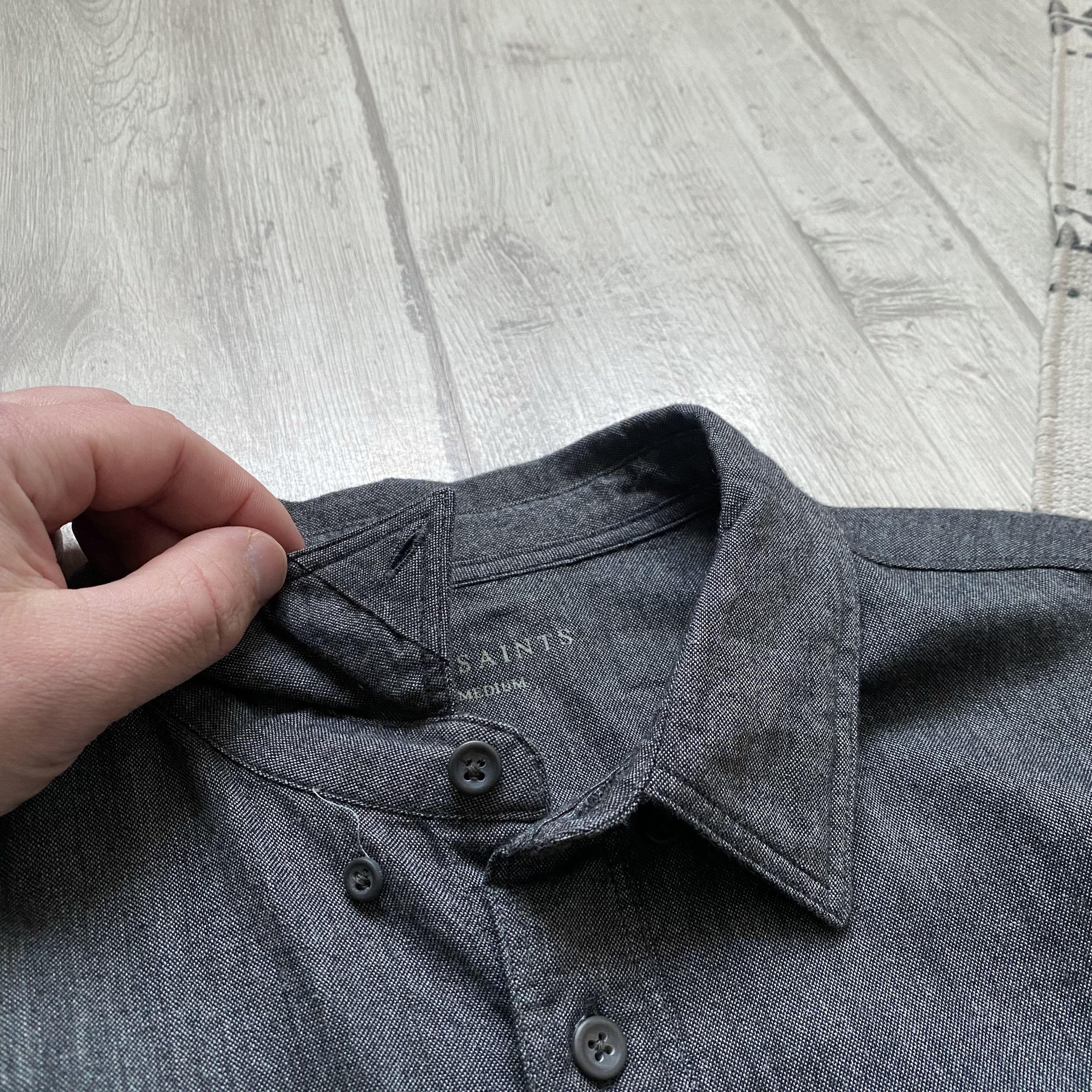 Allsaints Designer ALLSAINT Shirt Button Ups longsleeve Size US M / EU 48-50 / 2 - 8 Thumbnail