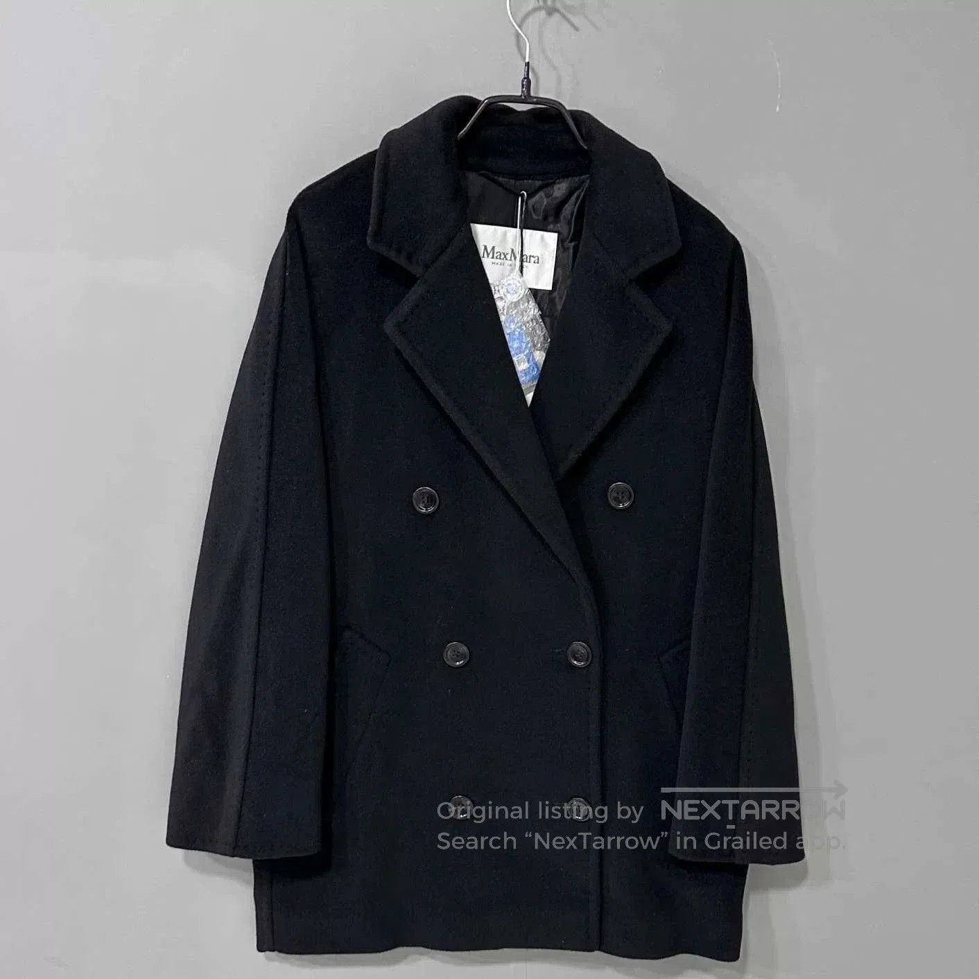 Other black 101801 short coat by MaxMara. Size US S / EU 44-46 / 1 - 1 Thumbnail