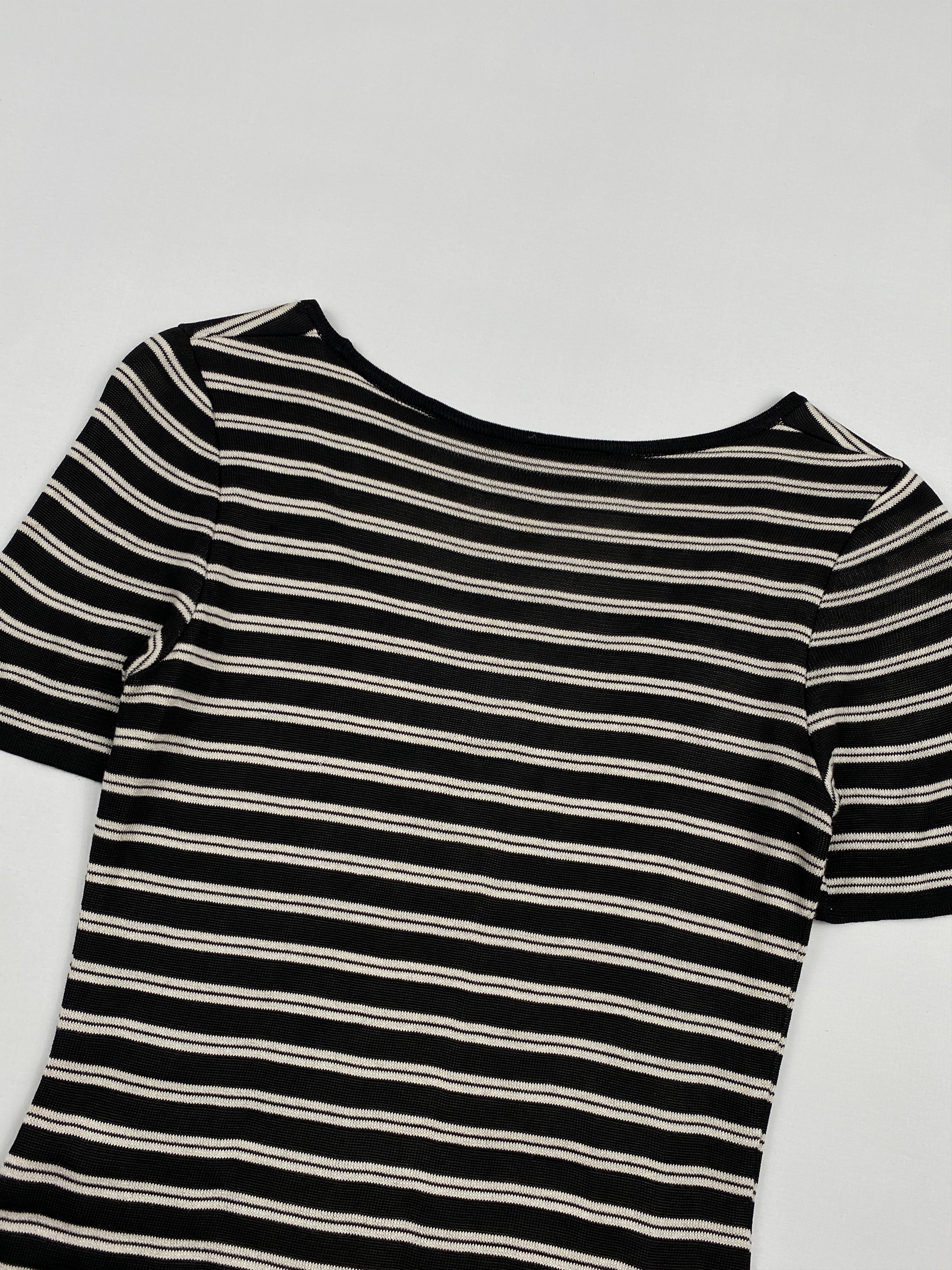 Fendi Stripes T-Shirt Size XS / US 0-2 / IT 36-38 - 8 Thumbnail
