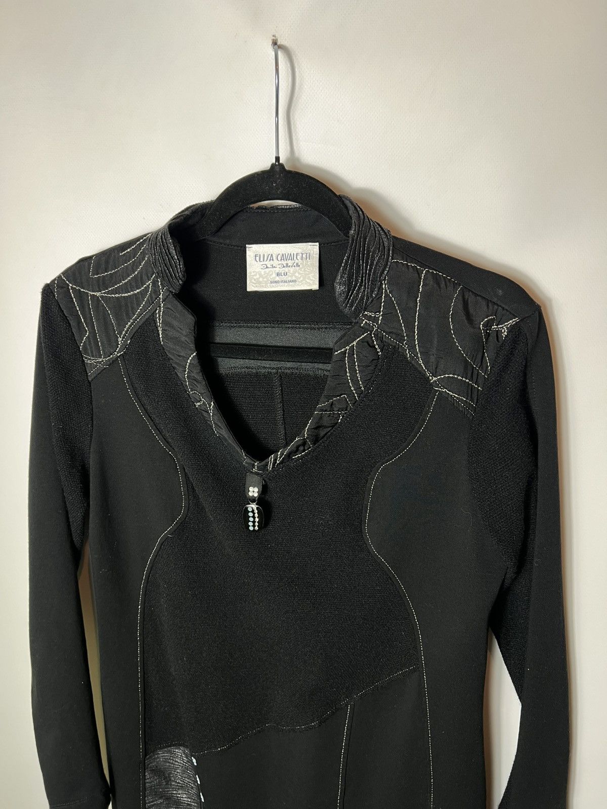 Elisa Cavaletti Vintage streetwear Elisa Cavaletti Long Sleeve Dress Size L Size L / US 10 / IT 46 - 2 Thumbnail