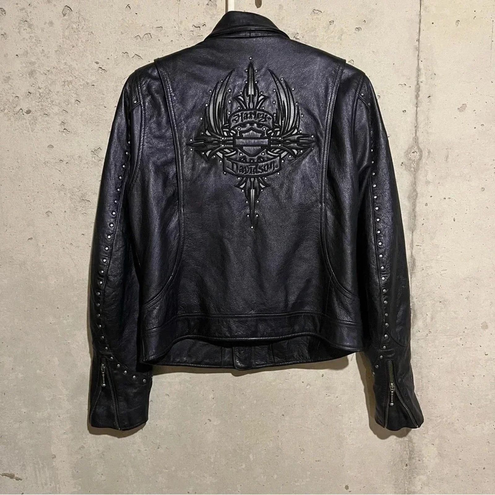 Harley Davidson Harley Davidson Sensation Leather Jacket Medium Motorcycle Size M / US 6-8 / IT 42-44 - 8 Thumbnail