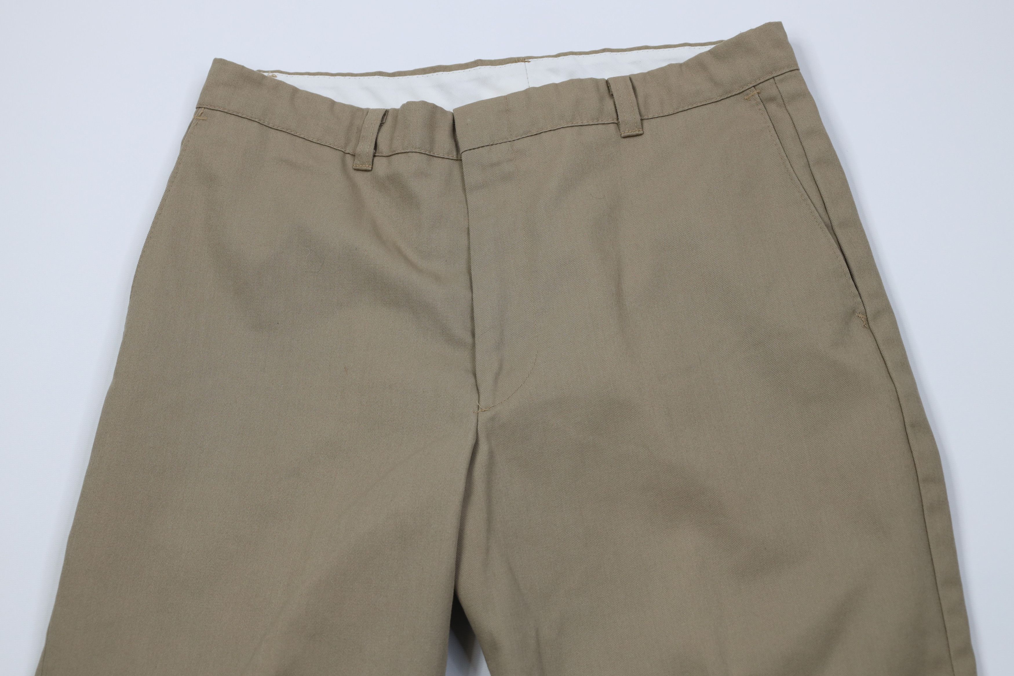 Vintage Vintage 70s Streetwear Wide Leg Flared Chino Pants Beige USA Size US 32 / EU 48 - 2 Thumbnail