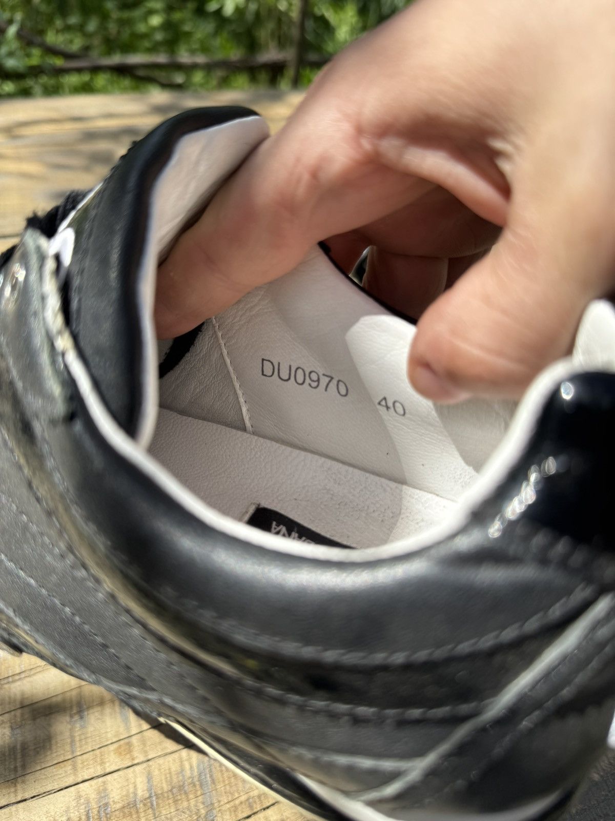 Dolce & Gabbana Vintage Dolce Gabbana Leather Y2k Sneakers Size US 7 / EU 40 - 11 Thumbnail