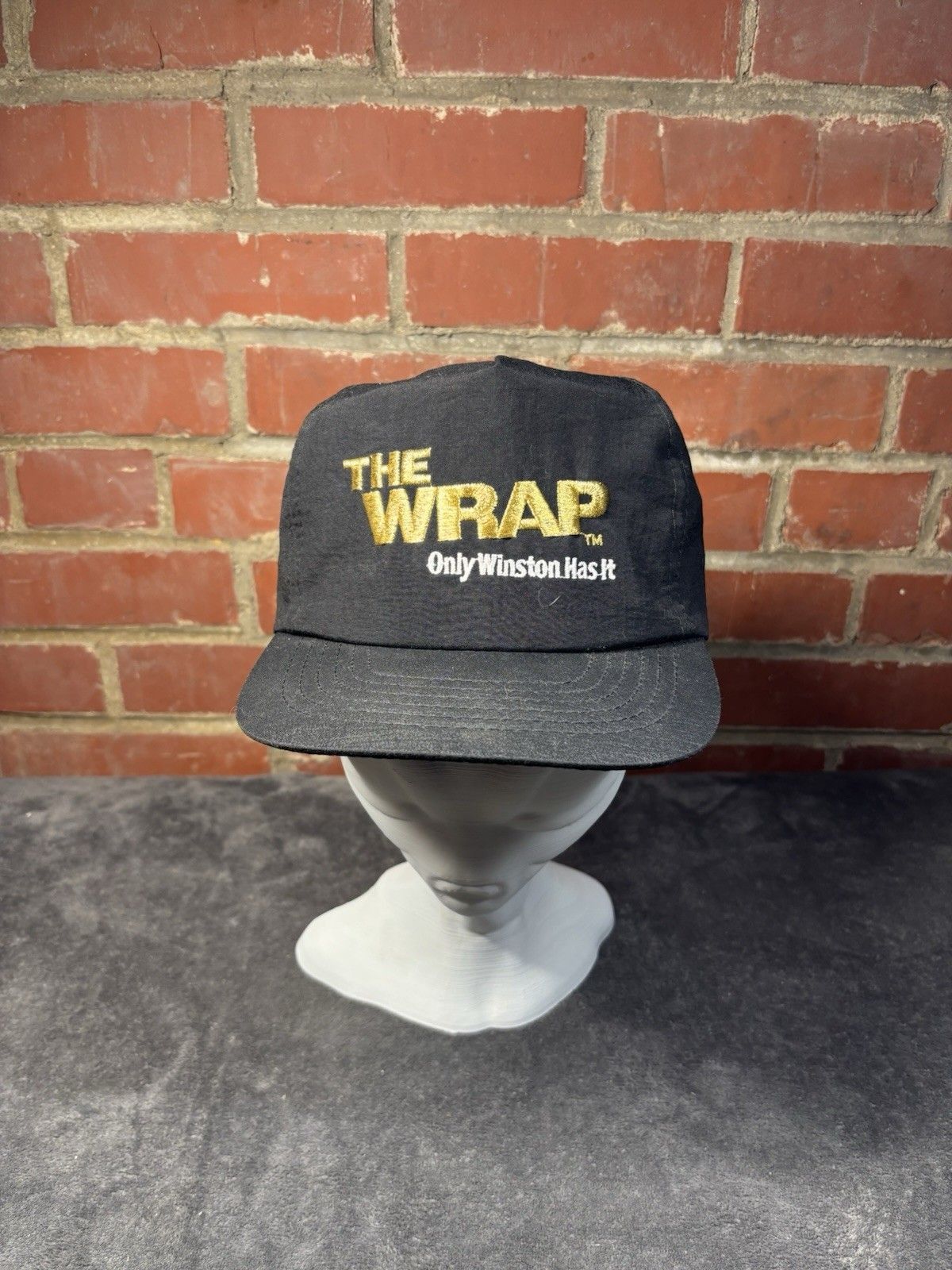 Other Vintage 90s The Wrap Snapback Trucker Hat Winston Has It Size ONE SIZE - 1 Thumbnail