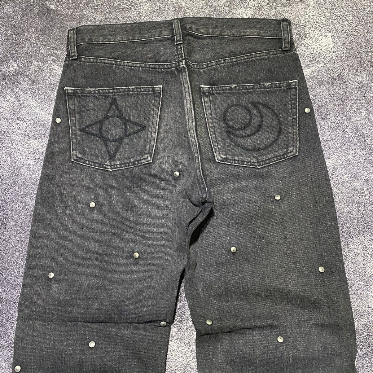 If Six Was Nine × KIN × Le Grande Bleu (L.G.B.) STUDDED JEANS PANTS BY KIN JAPANESE BRAND Size US 30 / EU 46 - 3 Thumbnail